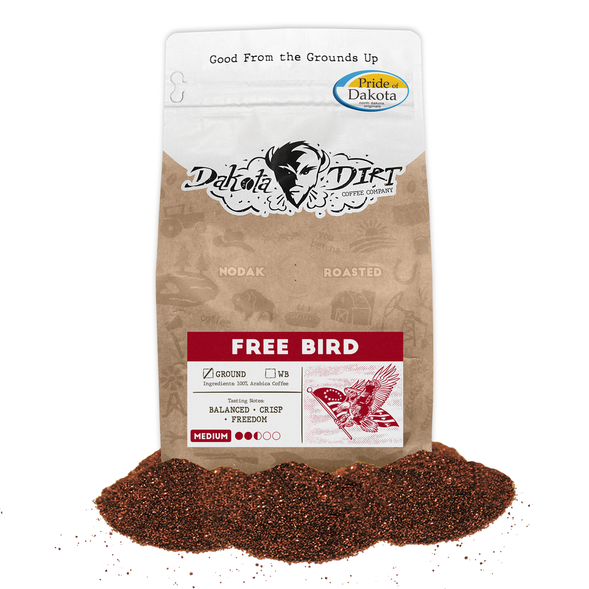 Free Bird | Medium Roast – Dakota Dirt