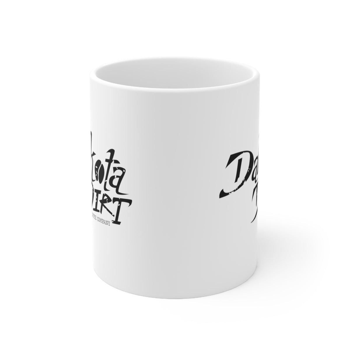 Coffee Cup (black text logo) Dakota Dirt