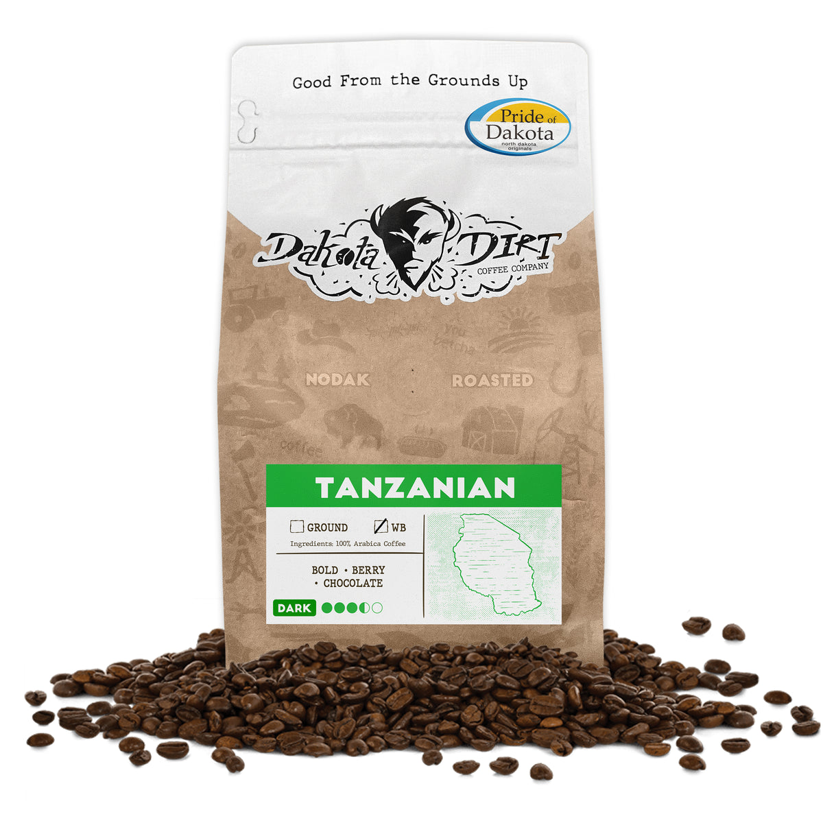 Tanzanian | Dark Roast – Dakota Dirt