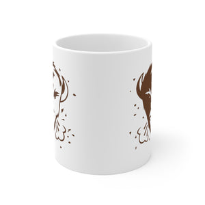 Coffee Cup (brown icon logo)
