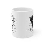 Load image into Gallery viewer, Coffee Cup (black icon logo)
