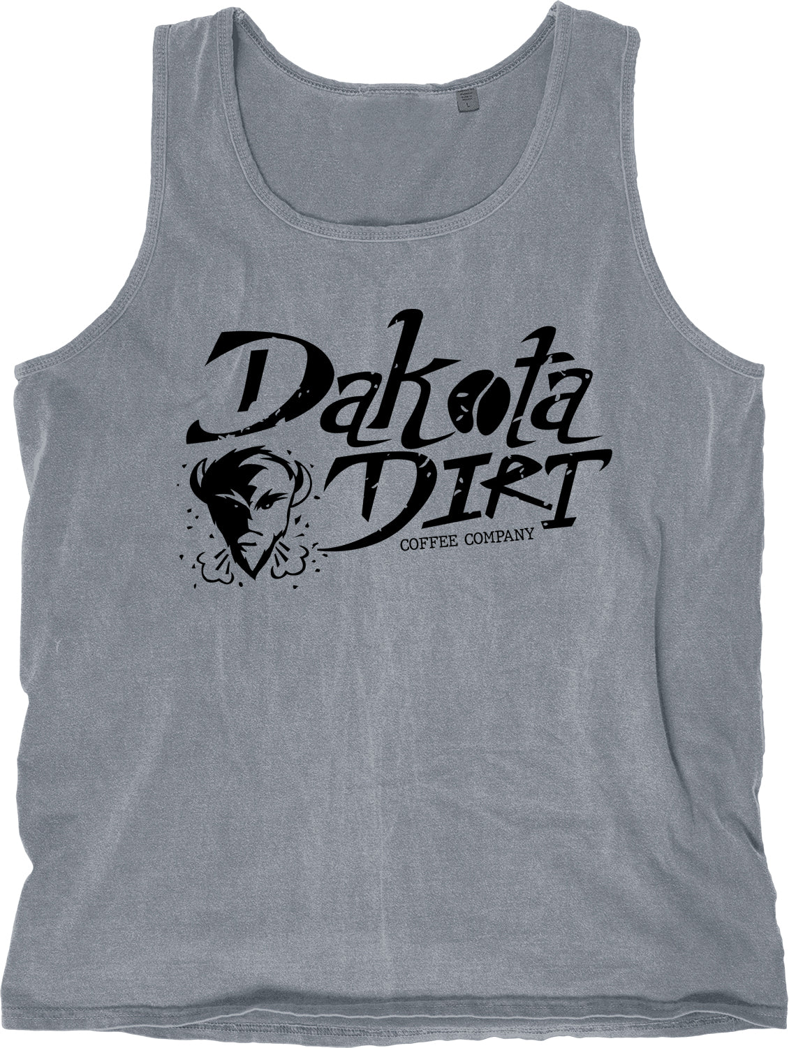 Dakota Dirt Text Logo Tank