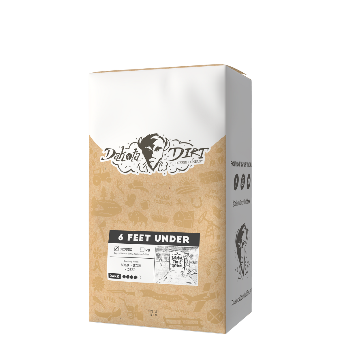 5 Dirt Bags Dakota Dirt