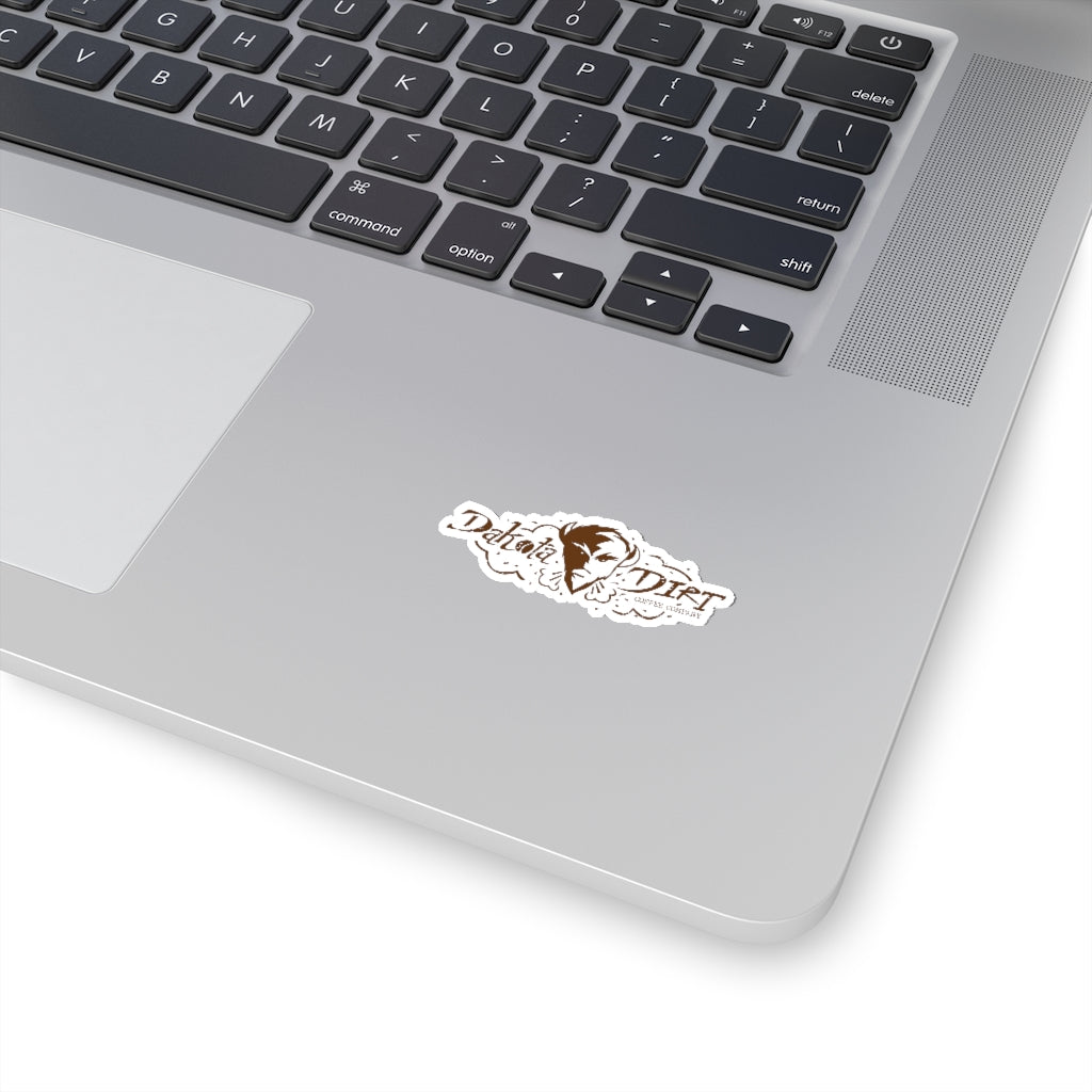 Sticker (brown full logo)