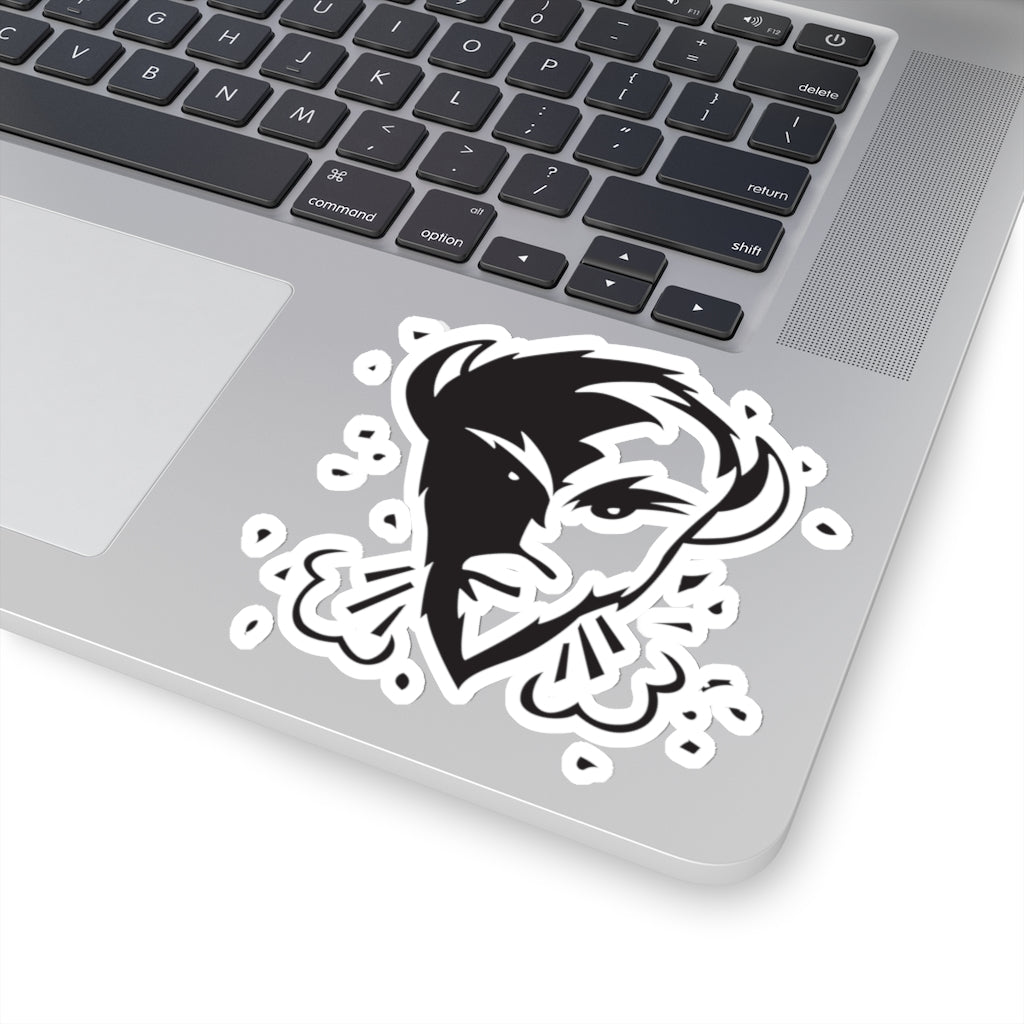 Sticker (black icon logo)