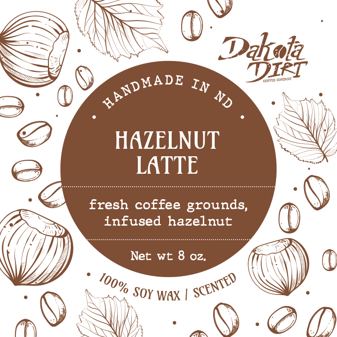 Hazelnut Latte | Dakota Dirt Candle